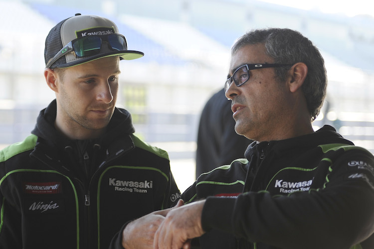 Jonathan Rea und Pere Riba sind ein eingespieltes Team