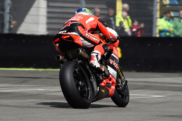 Chaz Davies auf der Ducati Panigale R