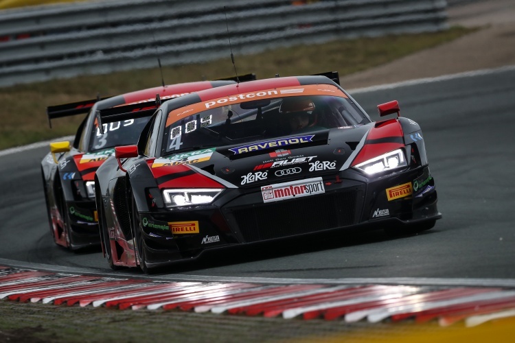 Die beiden Audi R8 LMS von Aust Motorsport