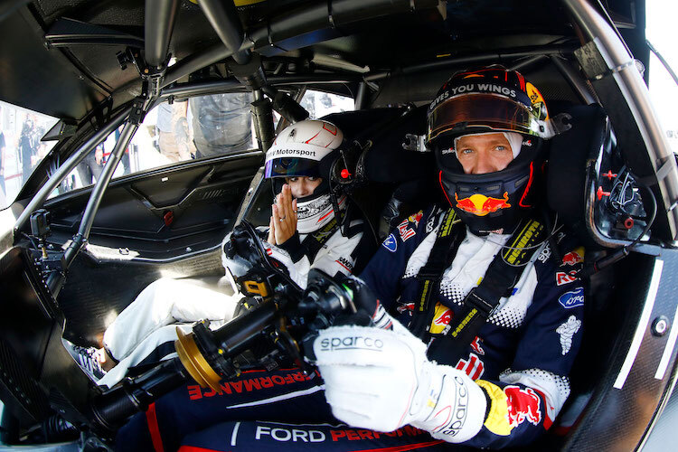 Sebastien Ogier und Andrea Kaiser