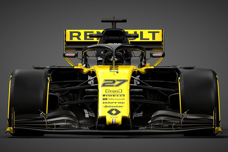 Das Auto von Ricciardo und Hülkenberg