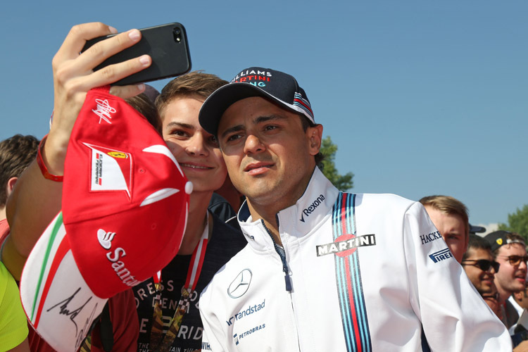 Formel-1-Urgestein Felipe Massa steht auf der Williams-Liste ganz oben