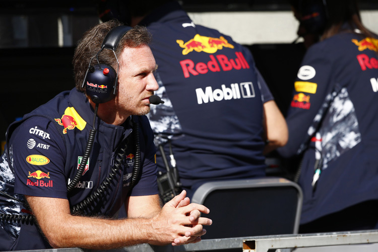 Red Bull Racing-Teamchef Christian Horner