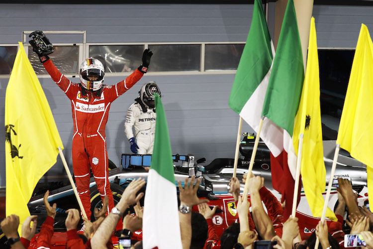 Sieger Sebastian Vettel