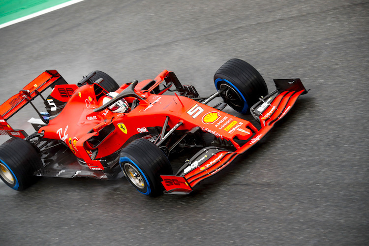 Sebastian Vettel 2019 in Monza