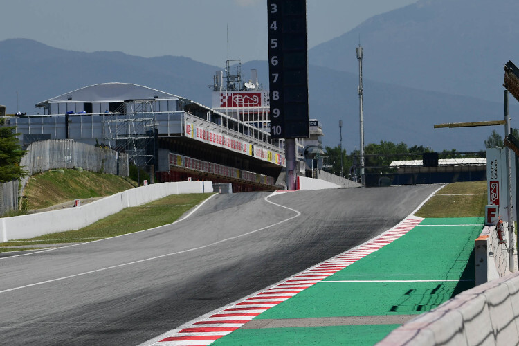 Auf der Rennstrecke von Montmeló wird es noch eine Weile ruhig bleiben