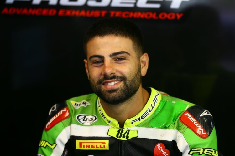 Riccardo Russo nimmt einen neuen Anlauf in der Superstock-1000-EM