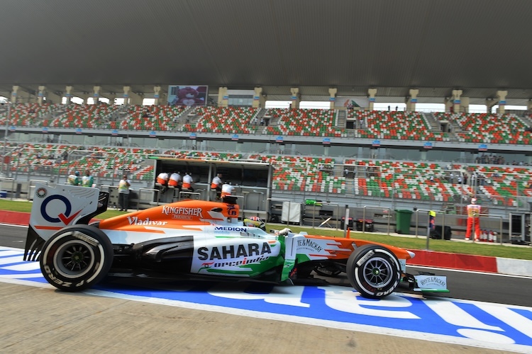 James Calado auf dem Buddh International Circuit 2013