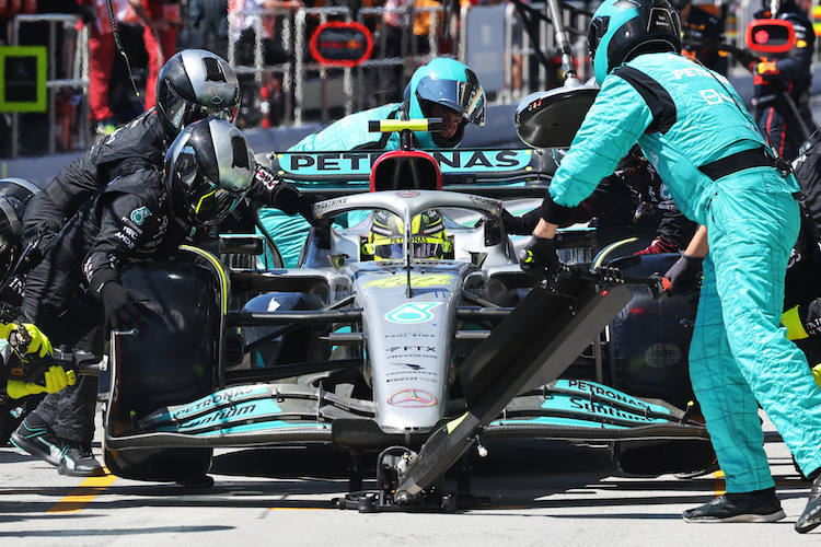 Das Mercedes-Team hat in Montreal eine gute Leistung gezeigt – dennoch bleibt das Team realistisch