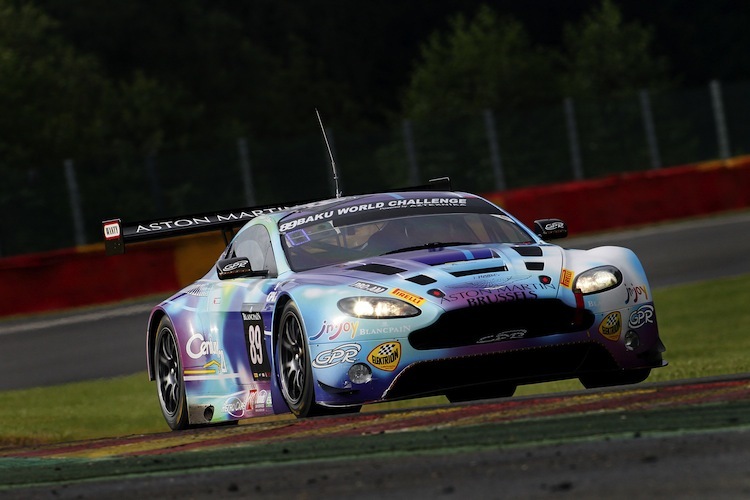 Aston Martin von GPR AMR bei den 24h Spa im vergangenen Jahr