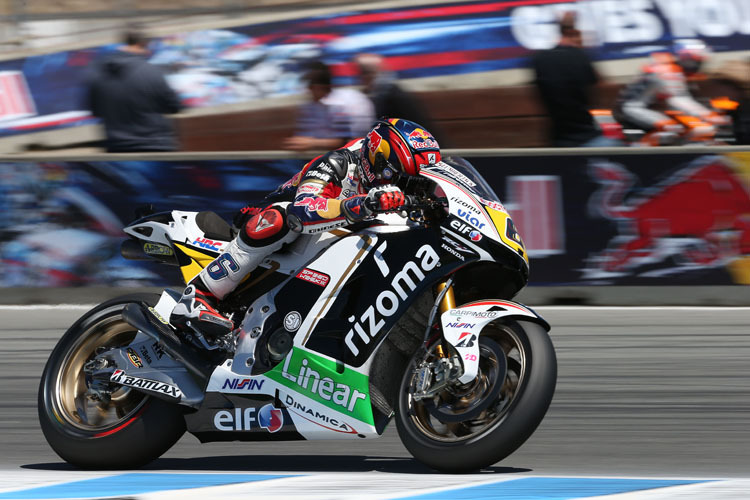 Stefan Bradl auf Zeitenjagd in Laguna Seca