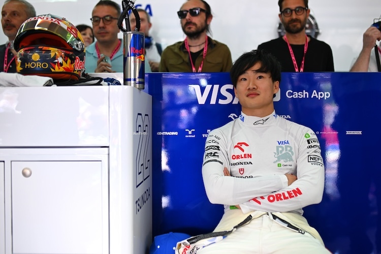 Yuki Tsunoda zeigte im Qualifying von Imola wieder eine starke Leistung – war aber dennoch nicht ganz happy mit seiner Performance