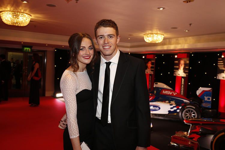 Paul Di Resta bei den Autosport-Awards mit Freundin Laura Jordan