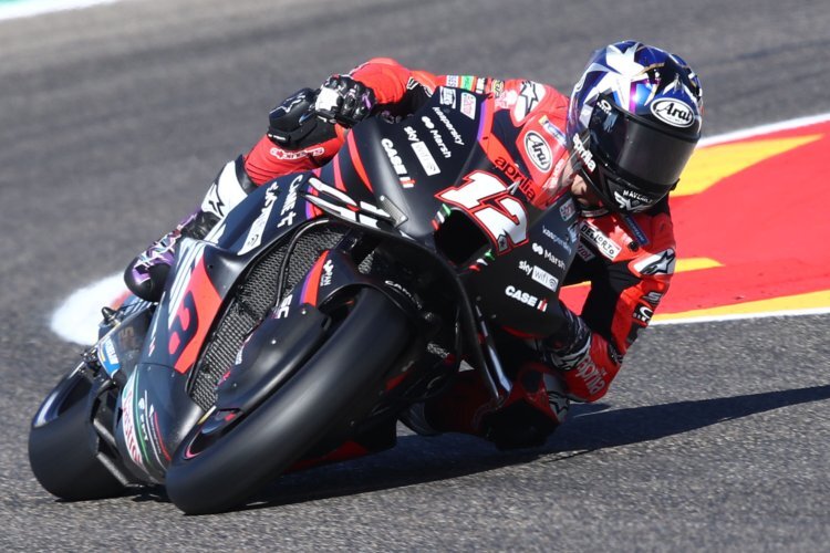 Maverick Vinales in Aragon