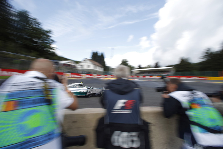 Alle Augen auf Mercedes und Nico Rosberg