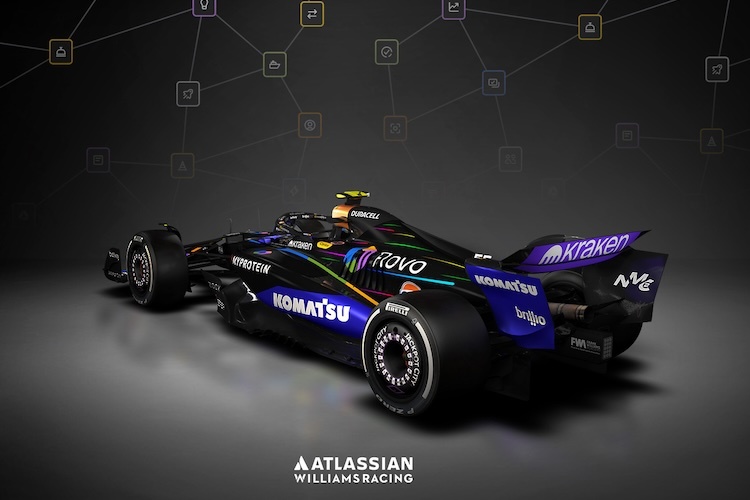 Mit dem Speziallook wird einmal mehr die Zusammenarbeit mit Titelsponsor Atlassian gefeiert