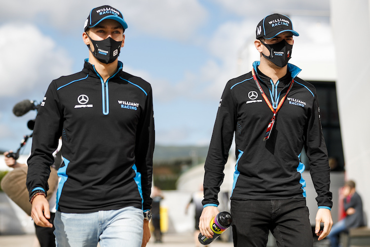 George Russell und Nicholas Latifi