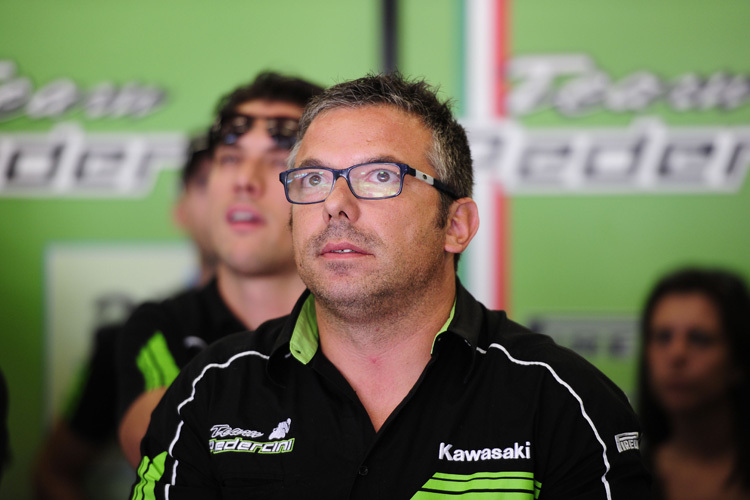 Kawasaki-Teamchef Lucio Pedercini