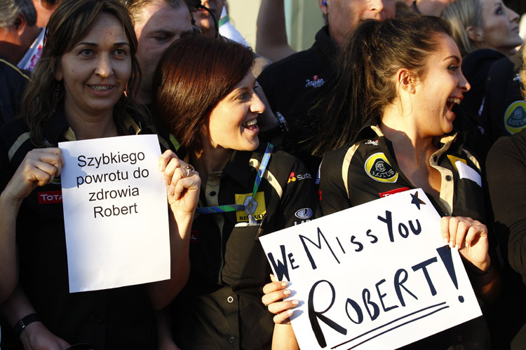 Die Fans von Robert Kubica können seine Rückkehr kaum erwarten