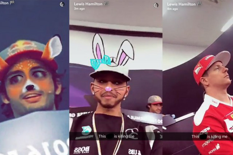 Einige Bilder von Lewis Hamilton