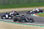 Da war die Welt noch in Ordnung: Valtteri Bottas war vor dem Unfall vor George Russell unterwegs