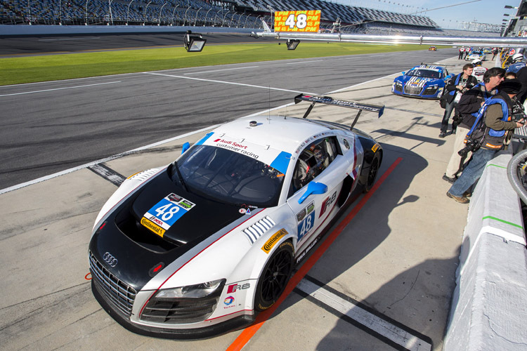 Die Audi-Pole hielt in Daytona nur vier Stunden