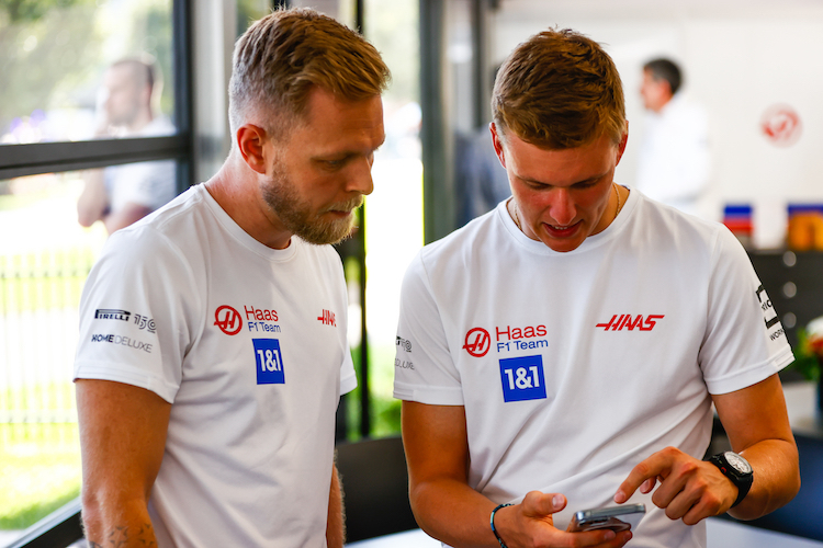 Kevin Magnussen und Mick Schumacher