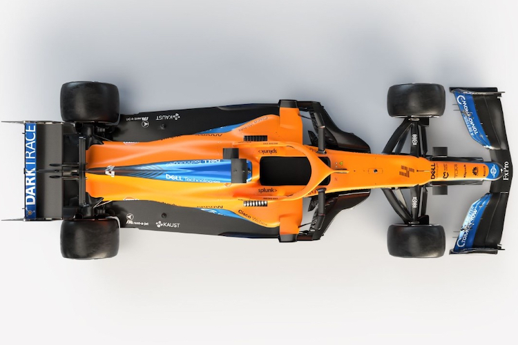 Der neue Dienstwagen von Ricciardo: McLaren MCL35M-Mercedes