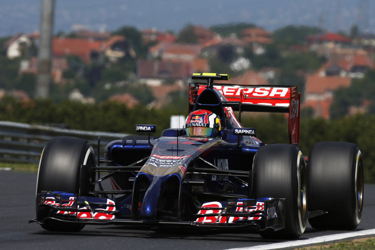 Toro Rosso-Pilot Daniil Kvyat bedauerte nach seinem selbstverschuldeten Dreher: «Ich hätte es locker ins Q3 schaffen können»