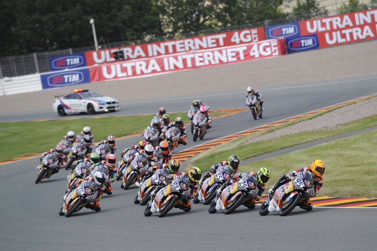 Auch auf dem Sachsenring treten die Red Bull-Rookies 2014 wieder auf