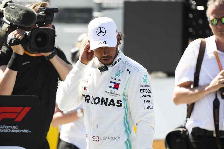 Reumütig: Lewis Hamilton