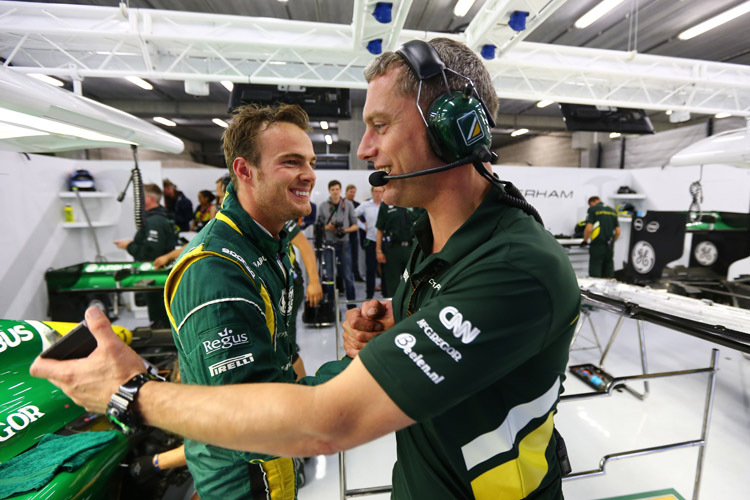 Giedo van der Garde: «Ich fuhr gerade durch die Eau Rouge und er sagte: Du bist auf dem dritten Platz»