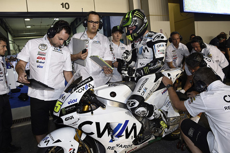 Cal Crutchlow vor dem Qualifying in Katar