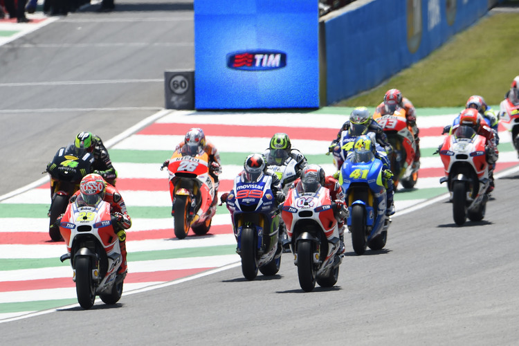 Start beim Mugello-GP: Die grossen Werksteams sind für 2016 alle besetzt