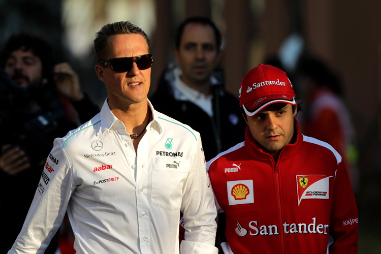 Felipe Massa: «Michael Schumacher war sicher der Beste, neben dem ich fahren durfte – und zwar in jeder Hinsicht»