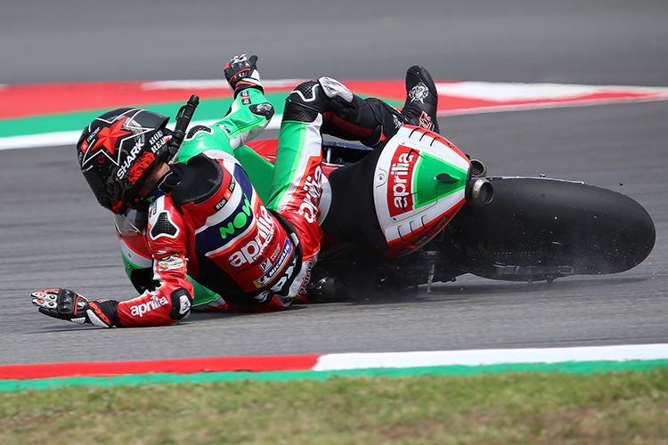 Scott Redding stürzte im FP3