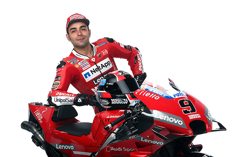 Danilo Petrucci auf der neuen Werks-Ducati