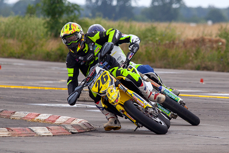 Der aktuelle Tabellen-Leader Andre Plogmann (Suzuki)