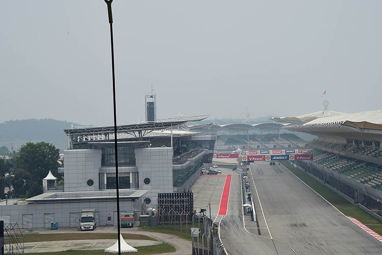 Sepang Circuit: Momentan steht dem Test nichts im Wege