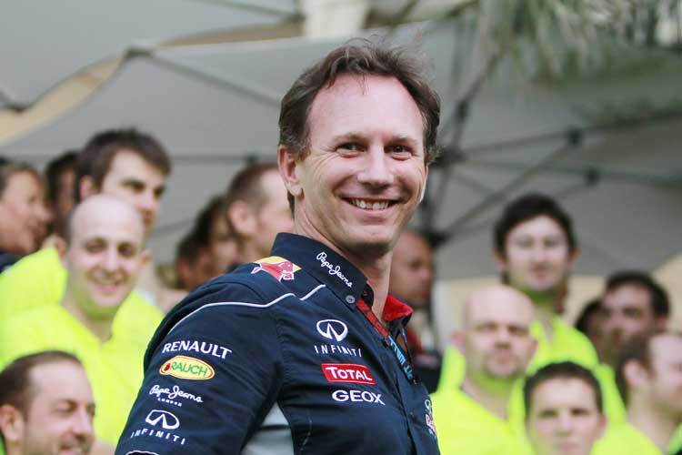 Christian Horner nach dem Sieg in Bahrain