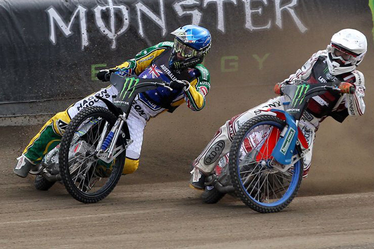 Darcy Ward (Australien) und Maksim Bogdanov (Lettland) sind in Thorn dabei