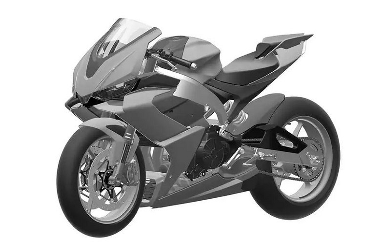 Aprilia RS 660: Patentzeichnungen zeigen ein Motorrad, das in weiten Teilen dem Prototypen entspricht
