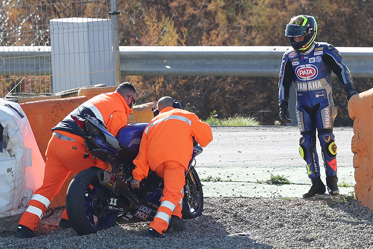 Sandro Cortese musste einen Sturz hinnehmen