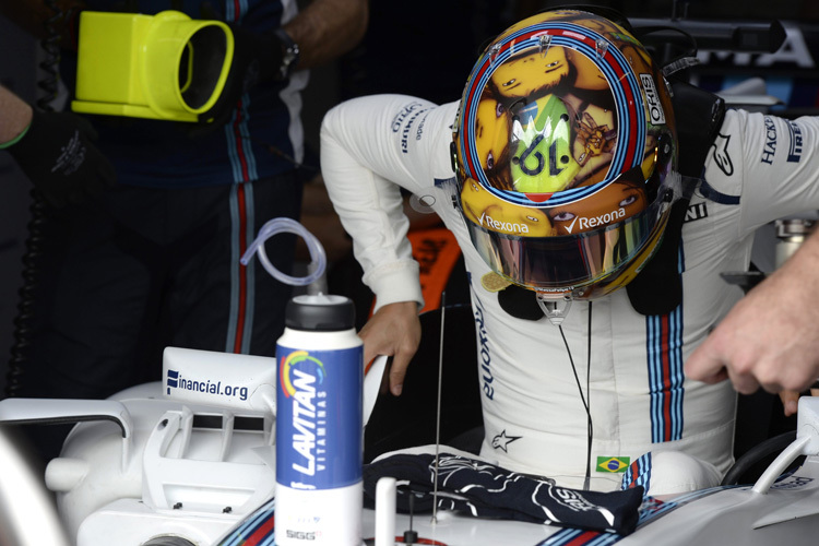 Felipe Massas Williams-Cockpit ist beliebt