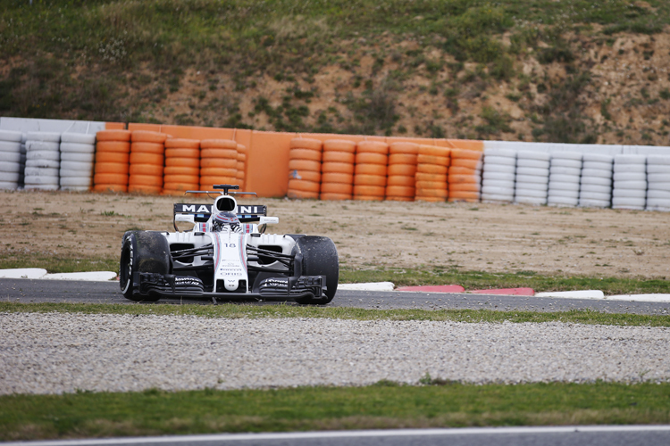 Lance Stroll erlebte eine Schrecksekunde