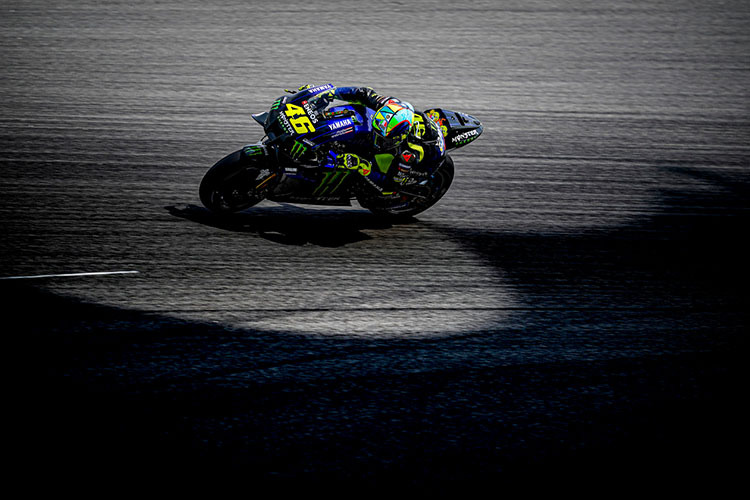 Valentino Rossi beim Sepang-Test 2020