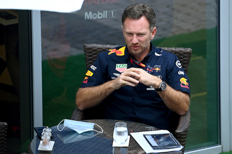 Red Bull Racing-Teamchef Christian Horner