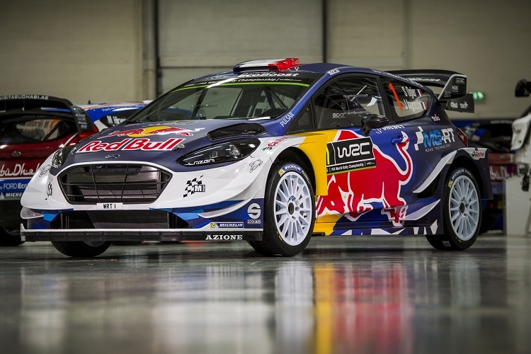 Der Ford Fiesta RS WRC für Sébastien Ogier