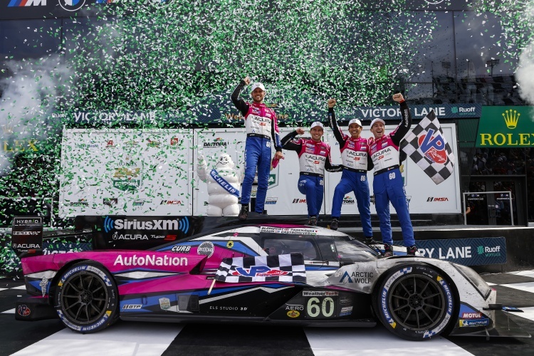 Der Acura ARX-06 von Meyer Shank Racing in Daytona