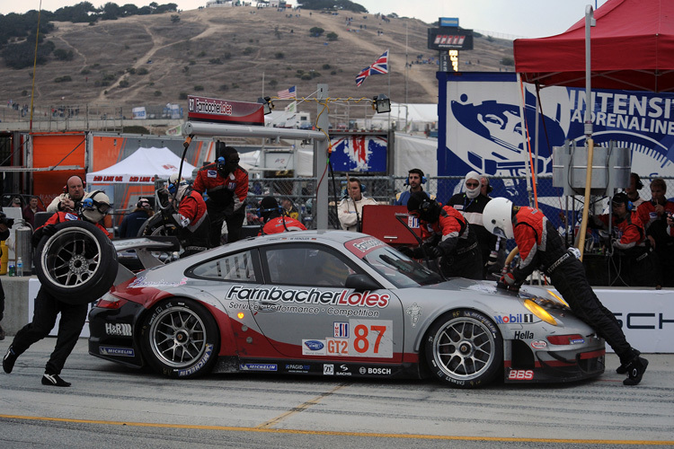 Letzter Auftritt von Farnbacher Loles: ALMS-Finale Laguna Seca 2009